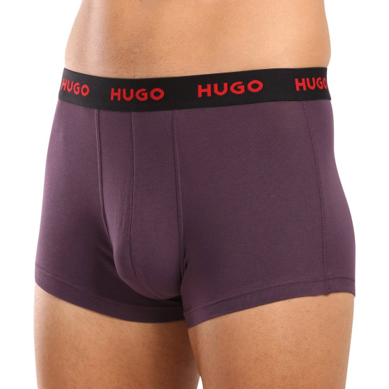 3PACK boxeri bărbați HUGO multicolori (50517878 987)