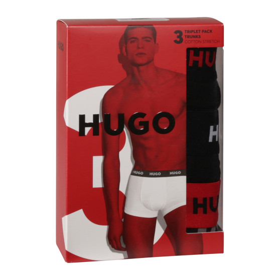 3PACK boxeri bărbați HUGO multicolori (50517894 980)