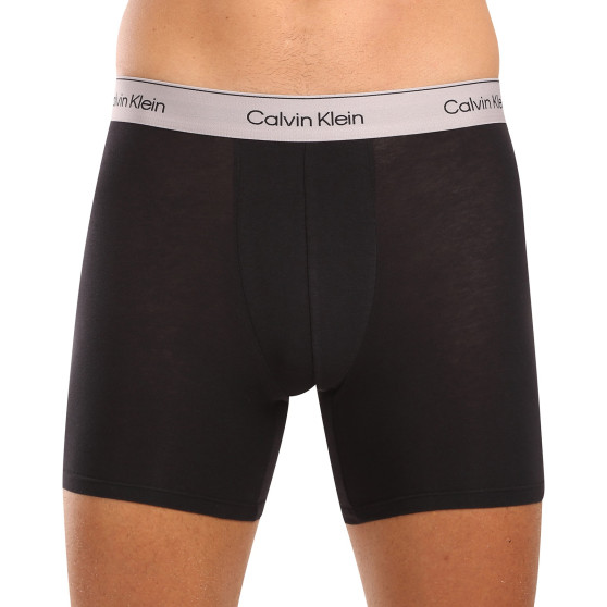 3PACK boxeri bărbați Calvin Klein negri (NB3964A-U2Y)