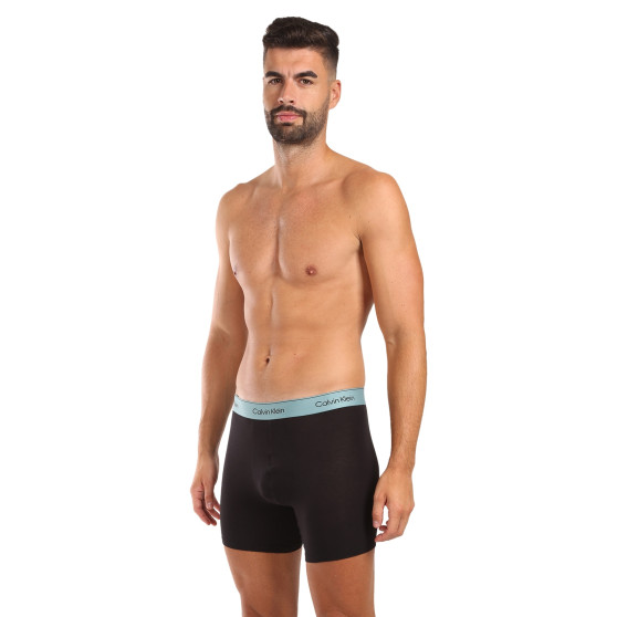 3PACK boxeri bărbați Calvin Klein negri (NB3964A-U2Y)