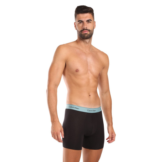 3PACK boxeri bărbați Calvin Klein negri (NB3964A-U2Y)