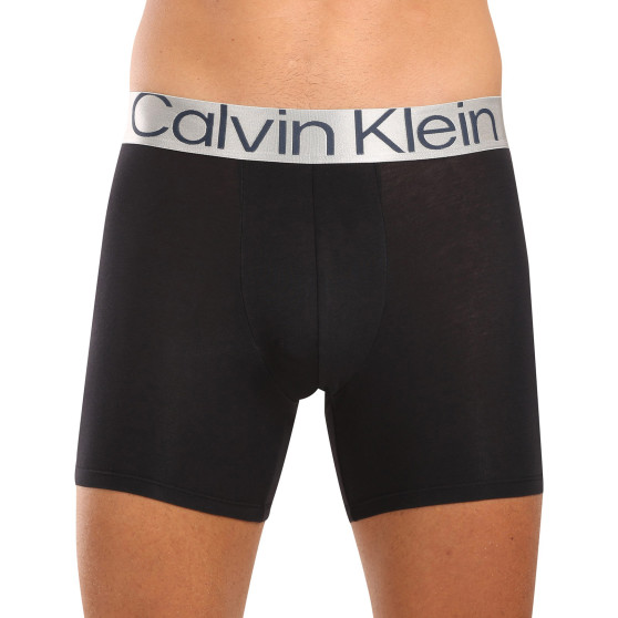 3PACK boxeri bărbați Calvin Klein negri (NB3131A-PZE)