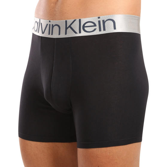 3PACK boxeri bărbați Calvin Klein negri (NB3131A-PZE)