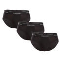 3PACK slipuri bărbați Calvin Klein negre (NB3962A-TM6)