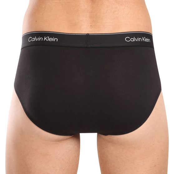 3PACK slipuri bărbați Calvin Klein negre (NB3962A-TM6)