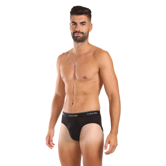 3PACK slipuri bărbați Calvin Klein negre (NB3962A-TM6)