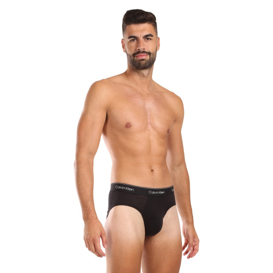 3PACK slipuri bărbați Calvin Klein negre (NB3962A-TM6)