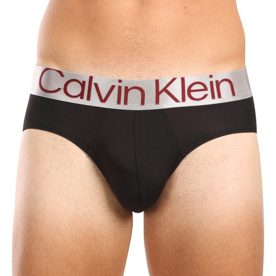 3PACK slipuri bărbați Calvin Klein negre (NB3073A-Q09)