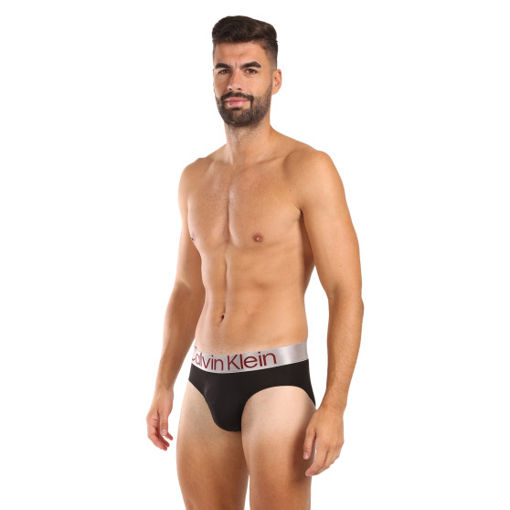 3PACK slipuri bărbați Calvin Klein negre (NB3073A-Q09)