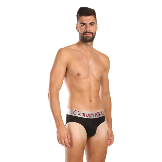 3PACK slipuri bărbați Calvin Klein negre (NB3073A-Q09)