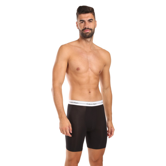 3PACK boxeri bărbați Calvin Klein negri (NB3955A-UB1)