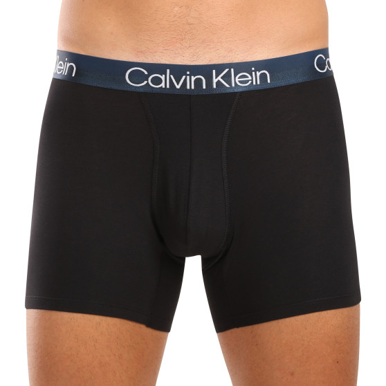 3PACK boxeri bărbați Calvin Klein negri (NB2971A-PZI)