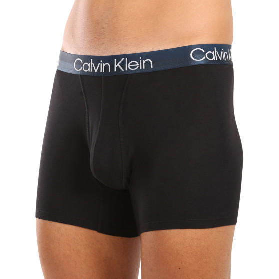 3PACK boxeri bărbați Calvin Klein negri (NB2971A-PZI)