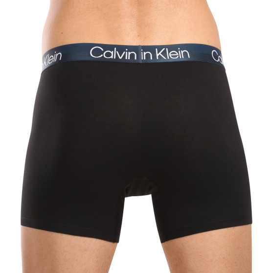 3PACK boxeri bărbați Calvin Klein negri (NB2971A-PZI)