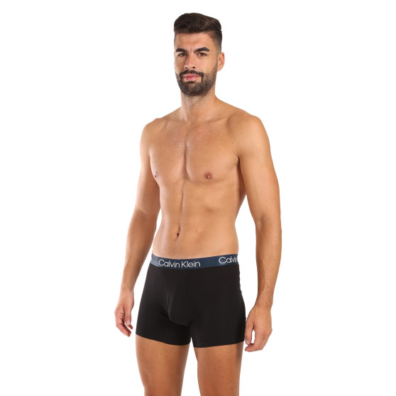 3PACK boxeri bărbați Calvin Klein negri (NB2971A-PZI)