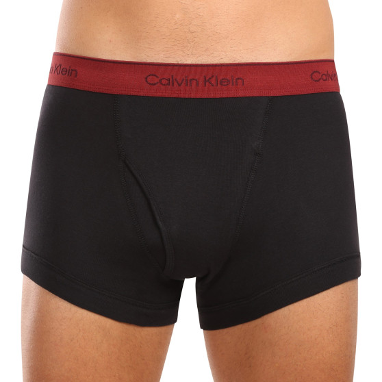 3PACK boxeri bărbați Calvin Klein negri (NB4002A-PRU)