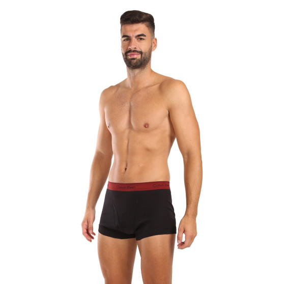 3PACK boxeri bărbați Calvin Klein negri (NB4002A-PRU)