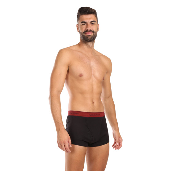 3PACK boxeri bărbați Calvin Klein negri (NB4002A-PRU)