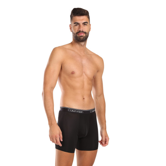 3PACK boxeri bărbați Calvin Klein negri (NB2570A-Q84)