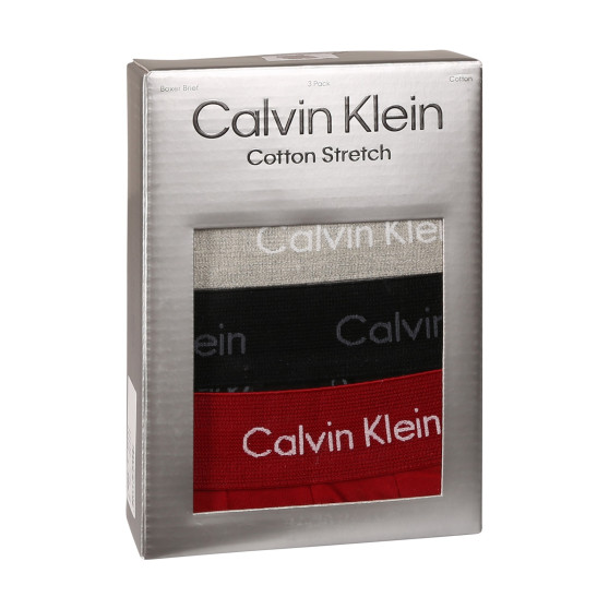 3PACK boxeri bărbați Calvin Klein multicolori (NB3057A-QYP)