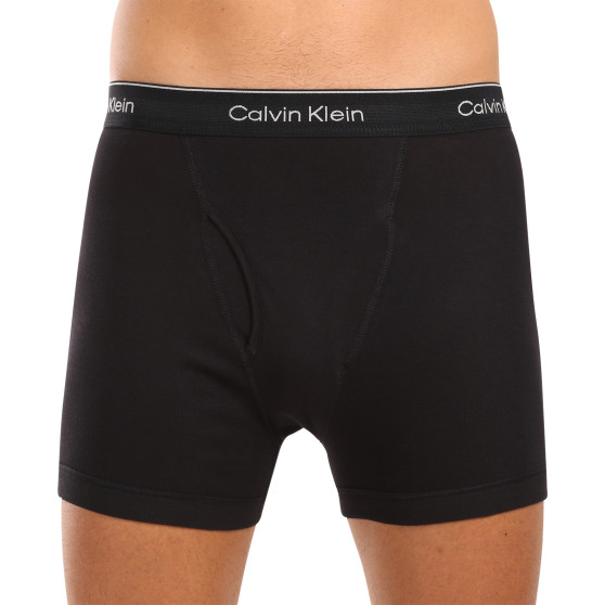 3PACK boxeri bărbați Calvin Klein negri (NB4003A-001)