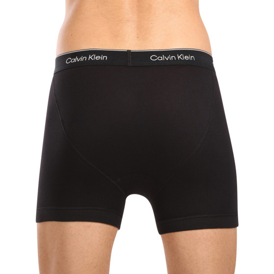 3PACK boxeri bărbați Calvin Klein negri (NB4003A-001)