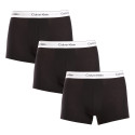 3PACK boxeri bărbați Calvin Klein negri (NB3963A-UB1)