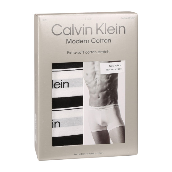 3PACK boxeri bărbați Calvin Klein negri (NB3963A-UB1)