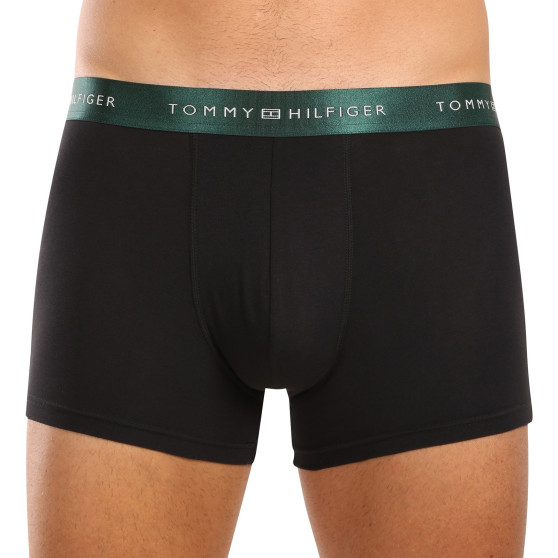 3PACK boxeri bărbați Tommy Hilfiger negri (UM0UM03411 0SJ)