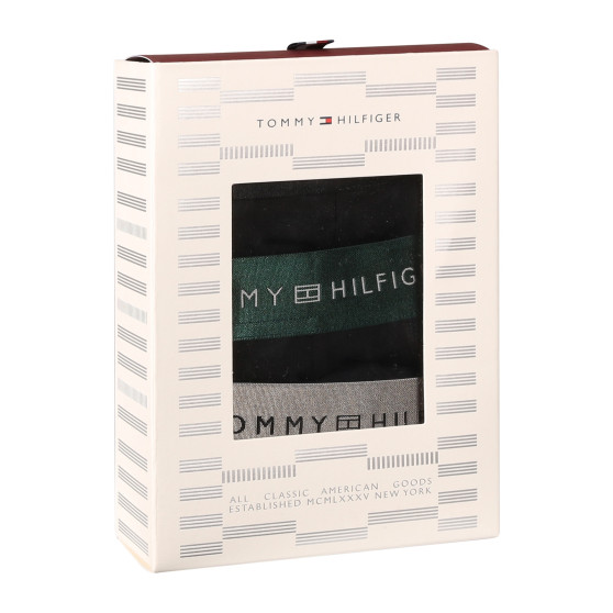 3PACK boxeri bărbați Tommy Hilfiger negri (UM0UM03411 0SJ)