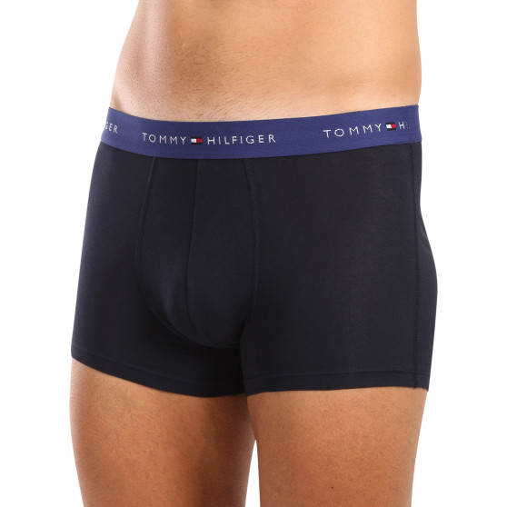 3PACK boxeri bărbați Tommy Hilfiger albastru închis (UM0UM02763 0WN)