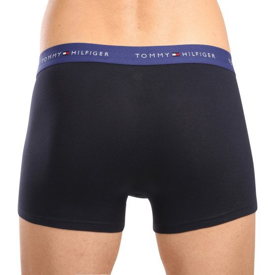 3PACK boxeri bărbați Tommy Hilfiger albastru închis (UM0UM02763 0WN)