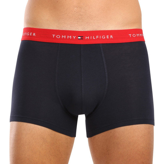 3PACK boxeri bărbați Tommy Hilfiger albastru închis (UM0UM02763 0WN)