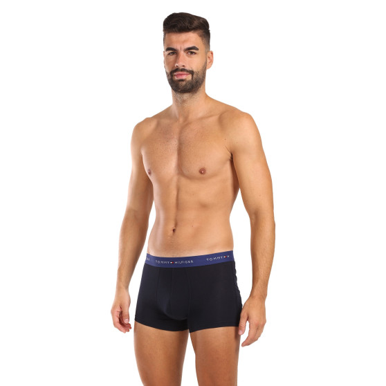 3PACK boxeri bărbați Tommy Hilfiger albastru închis (UM0UM02763 0WN)