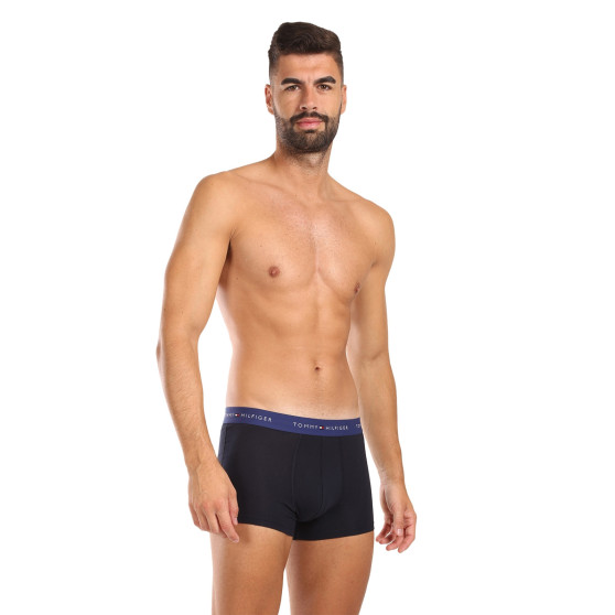 3PACK boxeri bărbați Tommy Hilfiger albastru închis (UM0UM02763 0WN)